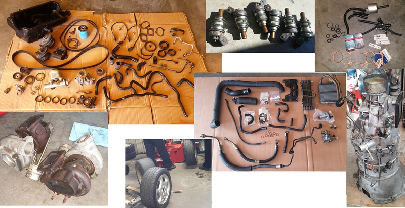 Old parts aftermath.